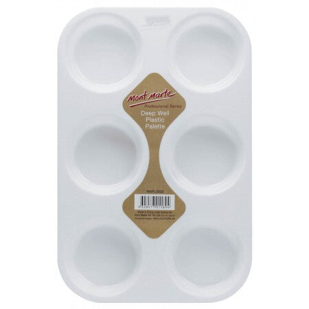 Mont Marte Deep Well Plastic Palette