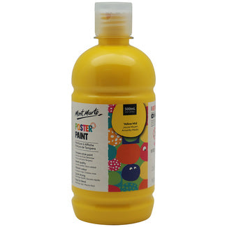 Mont Marte Poster Paint 500ml - Yellow