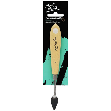Mont Marte Number 2 Short Tapered Palette Knife